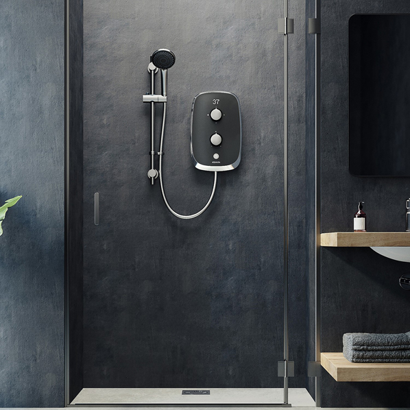 Control your shower via app or voice with Aqualisa smart models.
