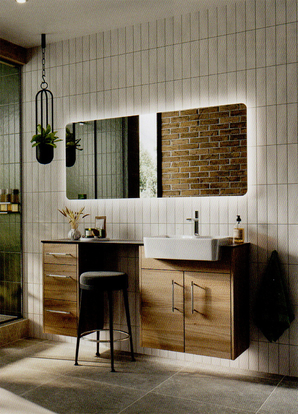 Innovative HiB mirror cabinets combine technology with storage.