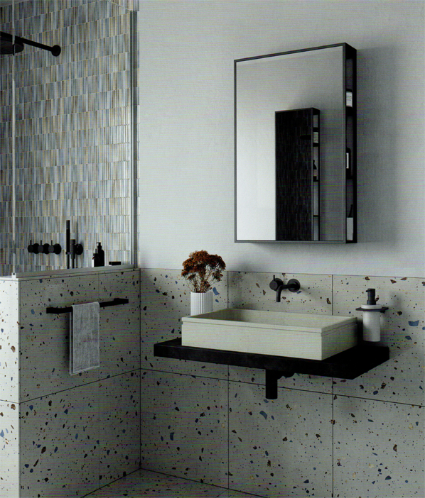 Origins Living illuminated mirrors bring light and style to any bathroom.
