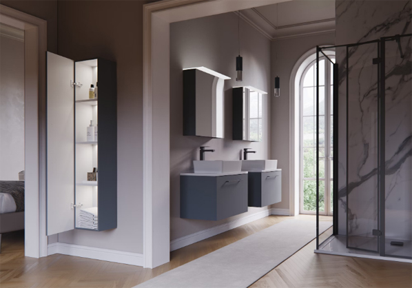 Saneux suites bring modern styling and practical layouts to any home.
