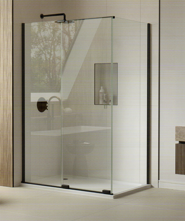 Quadrant enclosures maximise space in smaller bathrooms and en-suites.