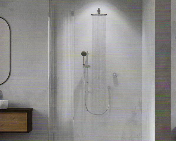 Digital showers offer precision control and a contemporary look.