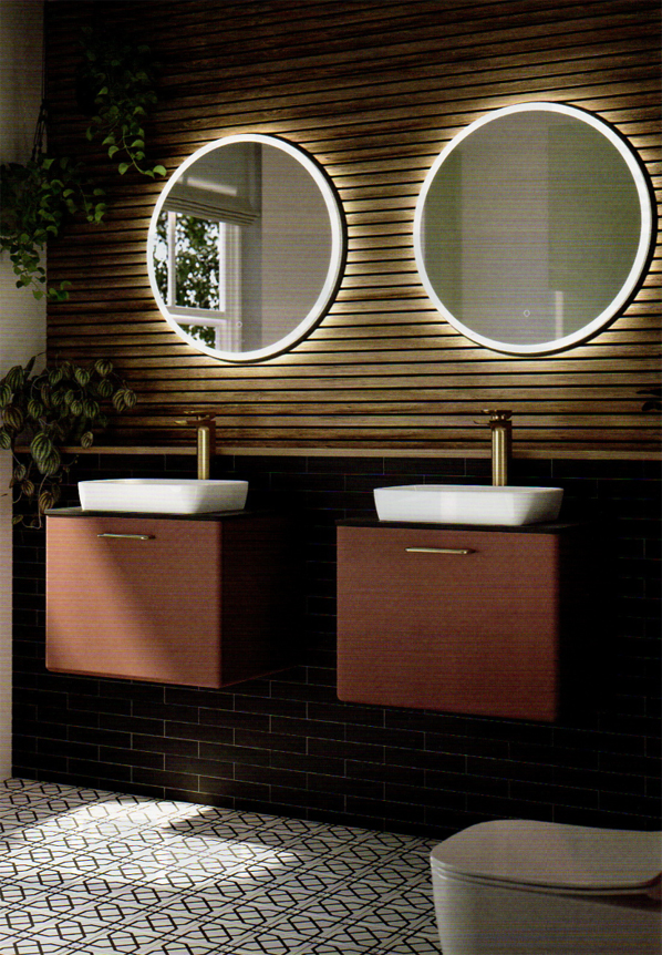 Utopia fitted furniture creates seamless storage with premium finishes.
