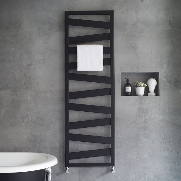 Zehnder vertical radiators bring contemporary style to modern bathrooms.